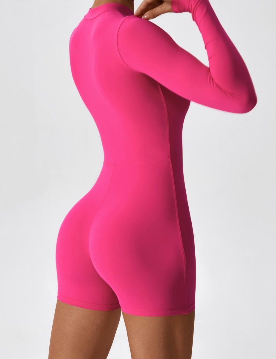 NOVI™ | Langärmeliger Body mit Reißverschluss