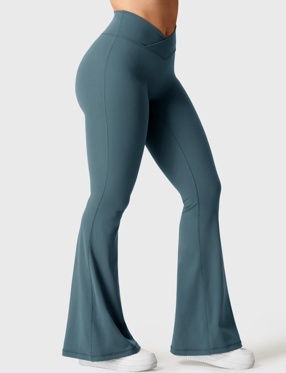 KOURTNEY™ | ausgestellte Leggings mit V-Taille