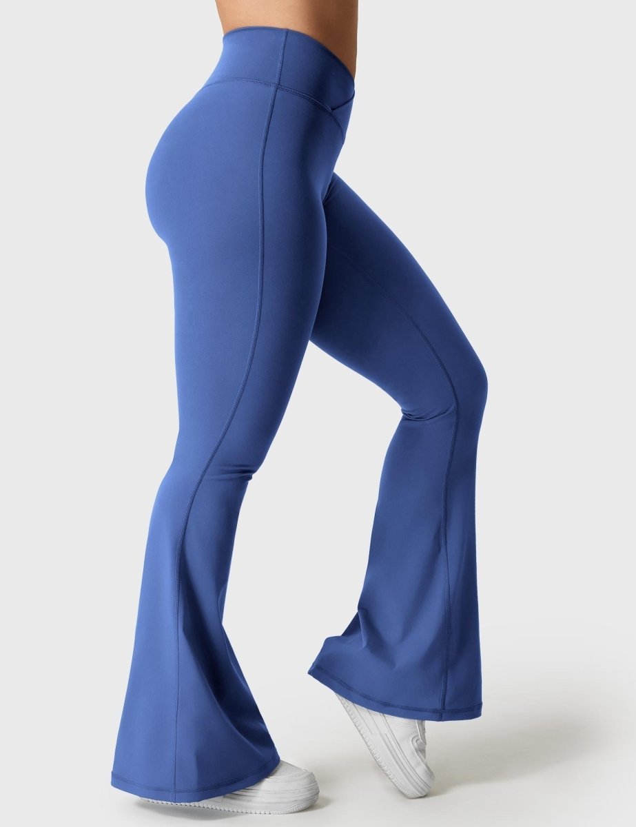KOURTNEY™ | ausgestellte Leggings mit V-Taille