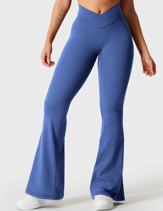 KOURTNEY™ | ausgestellte Leggings mit V-Taille