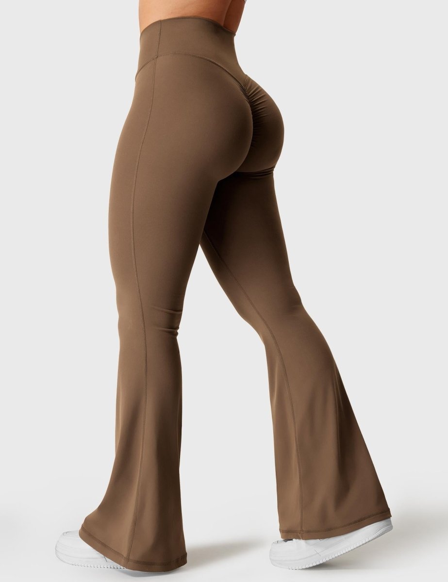 KOURTNEY™ | ausgestellte Leggings mit V-Taille