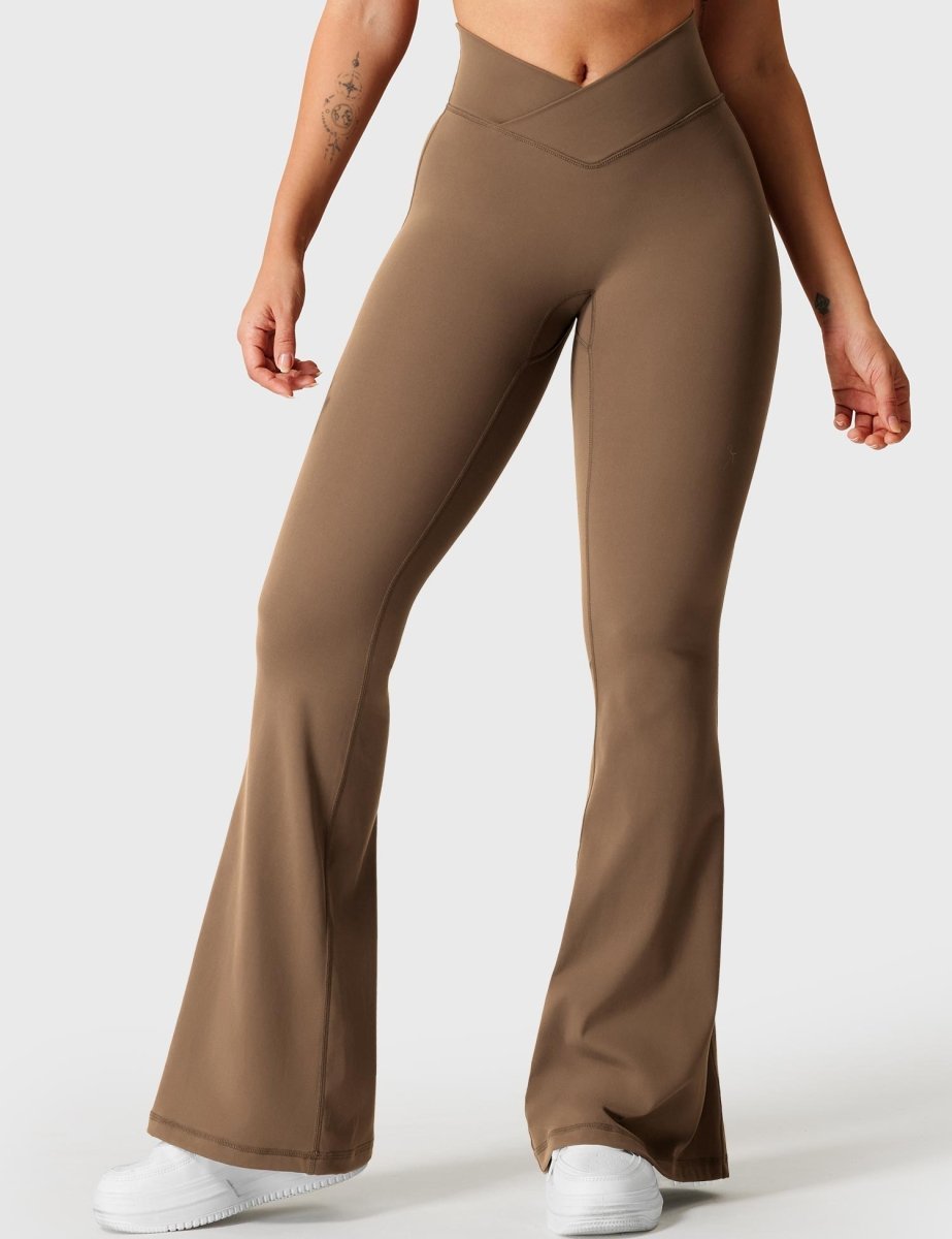 KOURTNEY™ | ausgestellte Leggings mit V-Taille