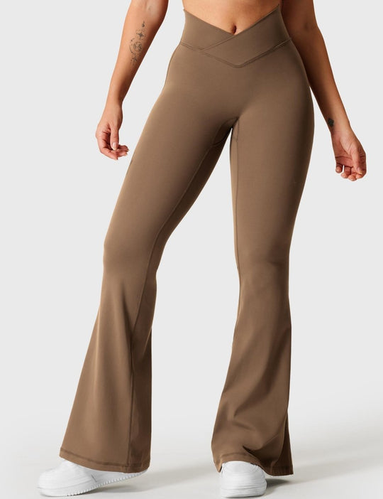 KOURTNEY™ | ausgestellte Leggings mit V-Taille