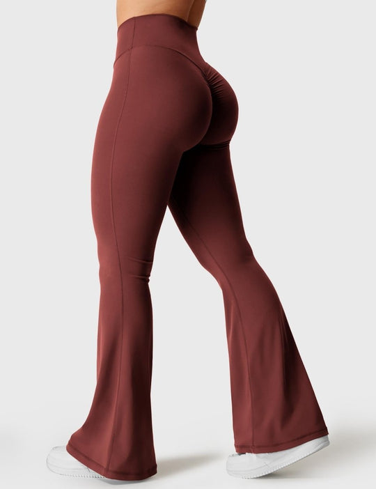 KOURTNEY™ | ausgestellte Leggings mit V-Taille