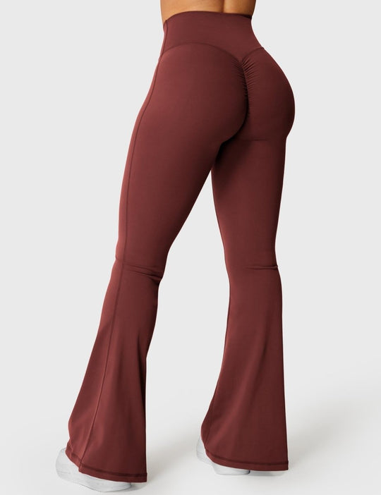 KOURTNEY™ | ausgestellte Leggings mit V-Taille