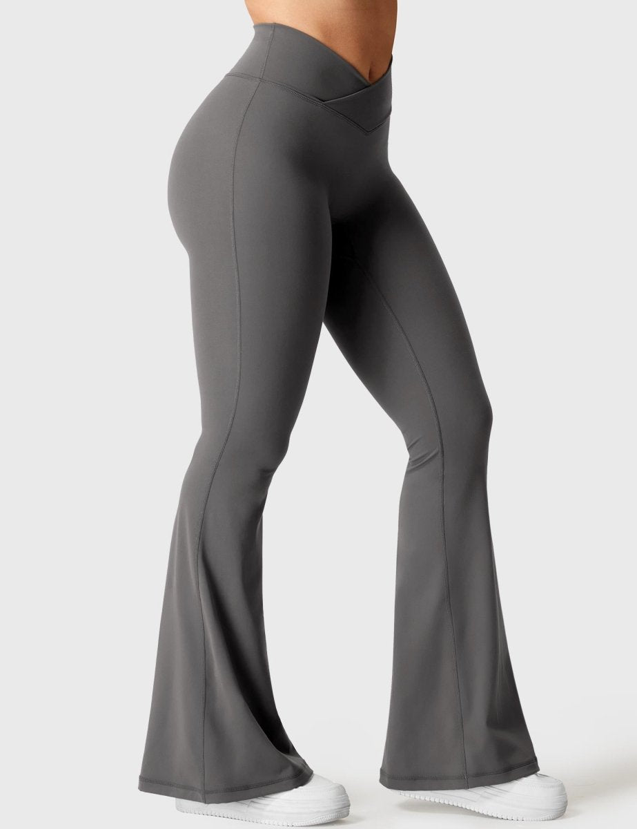 KOURTNEY™ | ausgestellte Leggings mit V-Taille