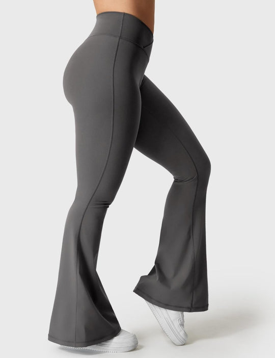 KOURTNEY™ | ausgestellte Leggings mit V-Taille