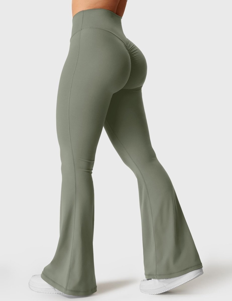 KOURTNEY™ | ausgestellte Leggings mit V-Taille