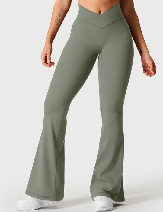 KOURTNEY™ | ausgestellte Leggings mit V-Taille
