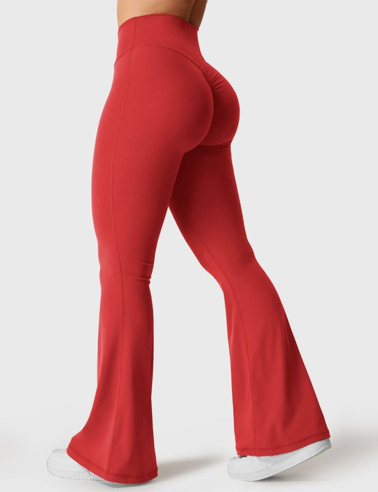 KOURTNEY™ | ausgestellte Leggings mit V-Taille