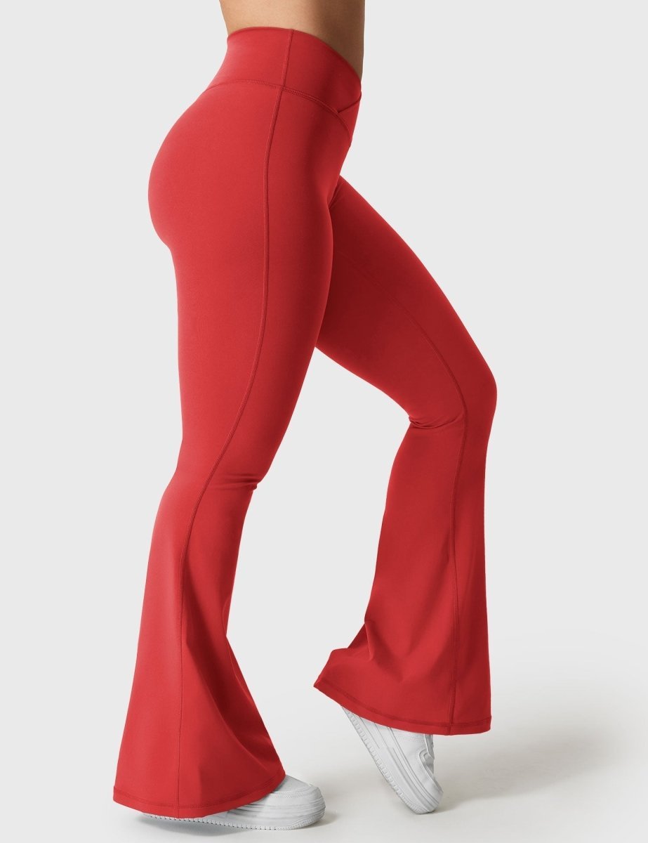 KOURTNEY™ | ausgestellte Leggings mit V-Taille