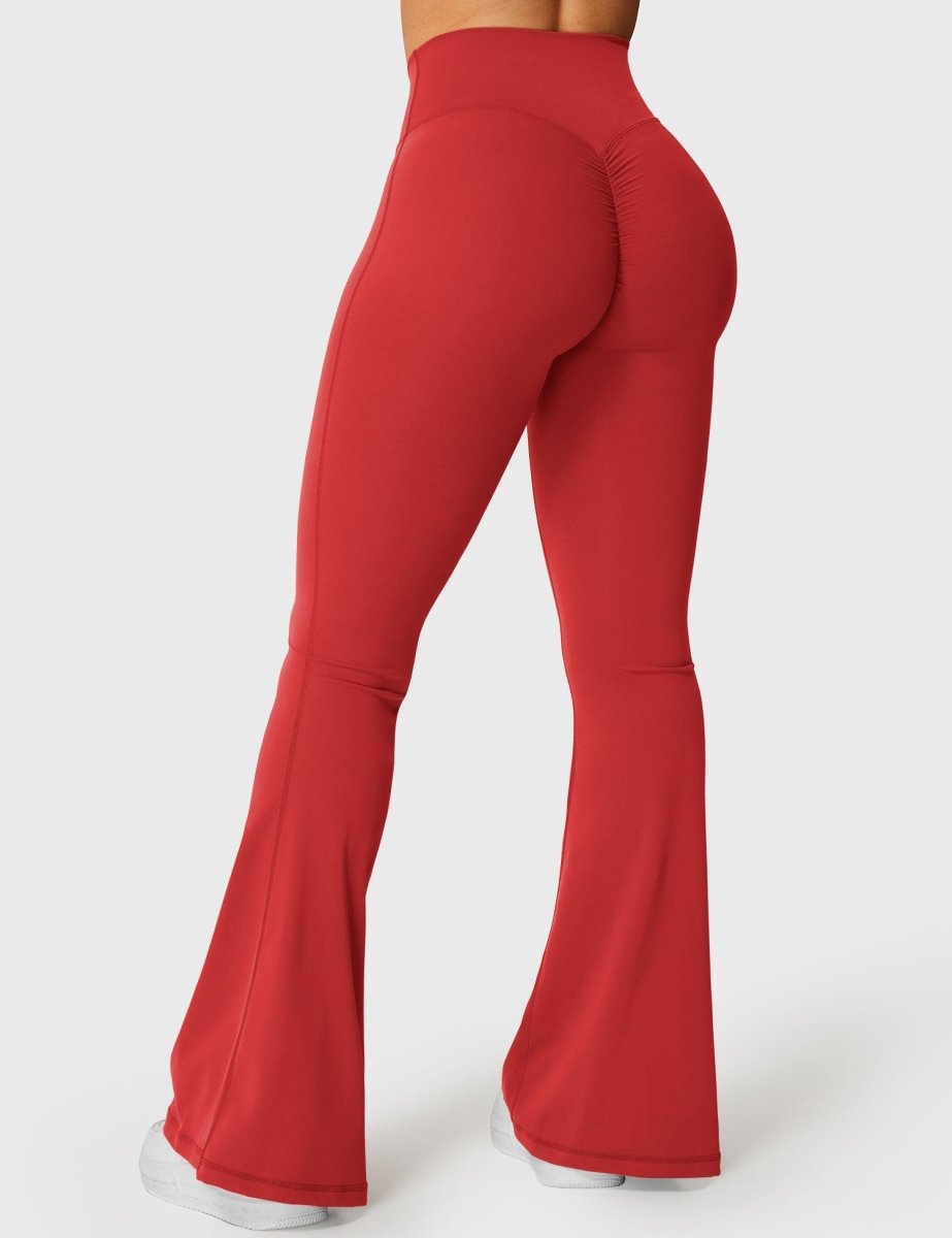 KOURTNEY™ | ausgestellte Leggings mit V-Taille