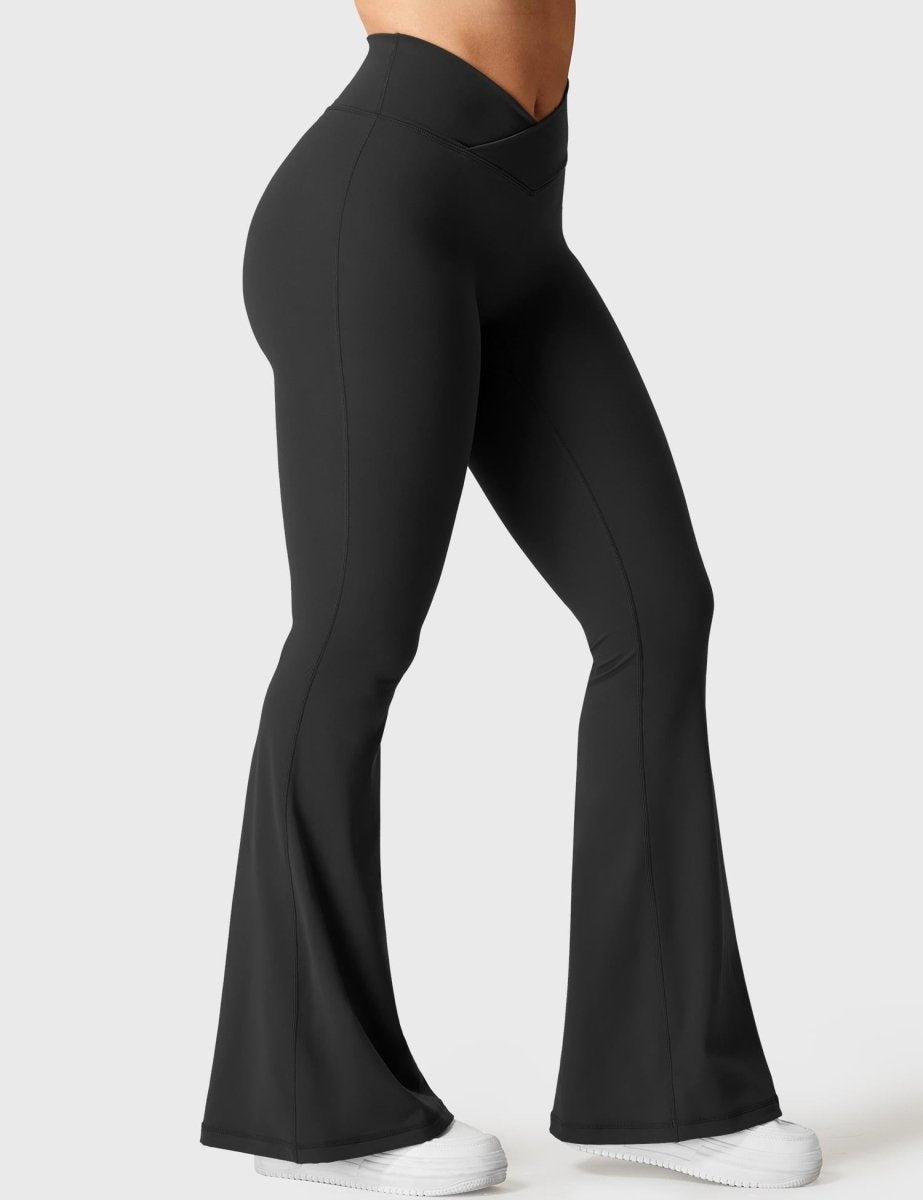 KOURTNEY™ | ausgestellte Leggings mit V-Taille