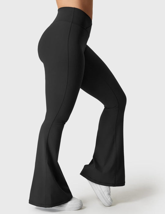 KOURTNEY™ | ausgestellte Leggings mit V-Taille