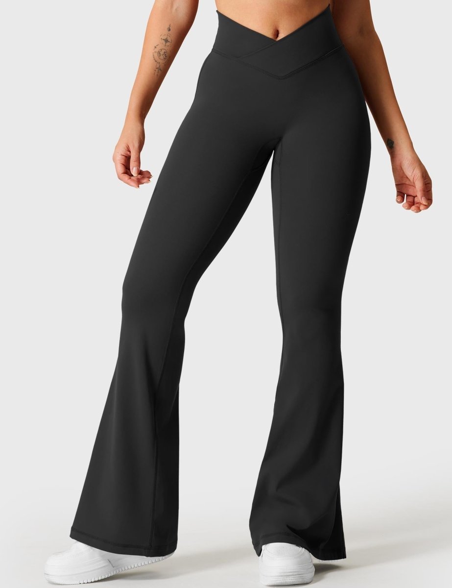 KOURTNEY™ | ausgestellte Leggings mit V-Taille