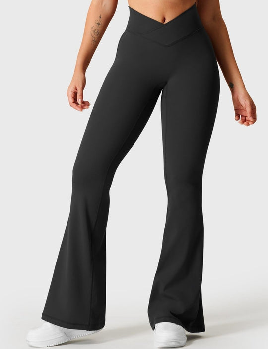 KOURTNEY™ | ausgestellte Leggings mit V-Taille