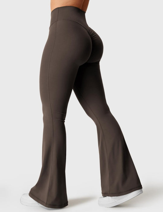 KOURTNEY™ | ausgestellte Leggings mit V-Taille