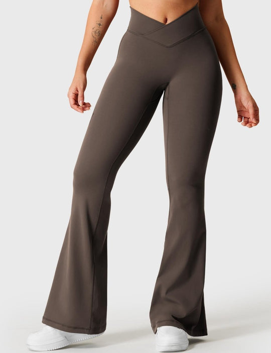 KOURTNEY™ | ausgestellte Leggings mit V-Taille
