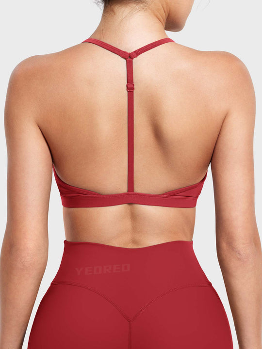 AURELIE™ | Sport-BH mit V-Ausschnitt