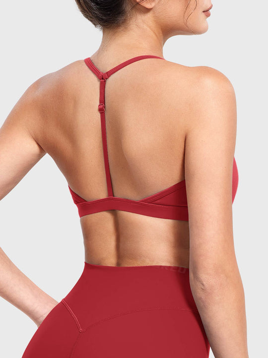 AURELIE™ | Sport-BH mit V-Ausschnitt