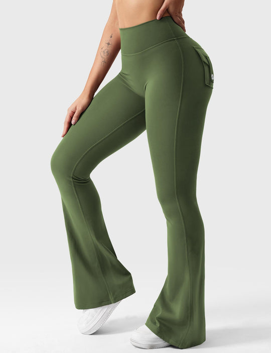 DAAN™ | Ausgestellte Leggings mit Taschen