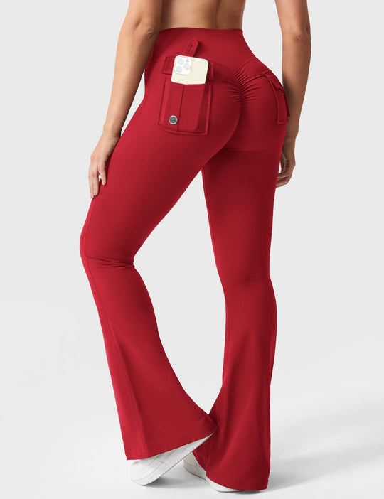 DAAN™ | Ausgestellte Leggings mit Taschen